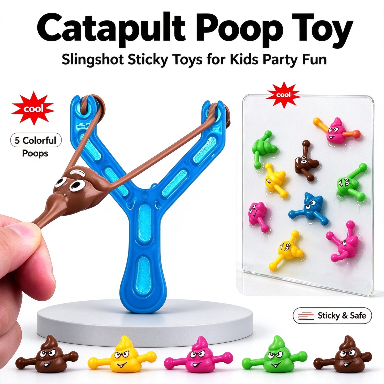 5 Stück Fake Poop Slingshot, l – Fake Poop Gag Gift Bewertung und Preis