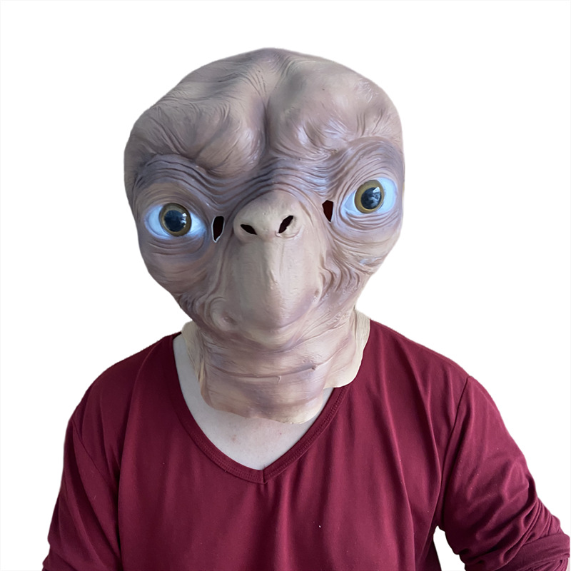 Realistische ET-Alien-Latexmas – Latex Alien Mask Realistic Bewertung und Preis