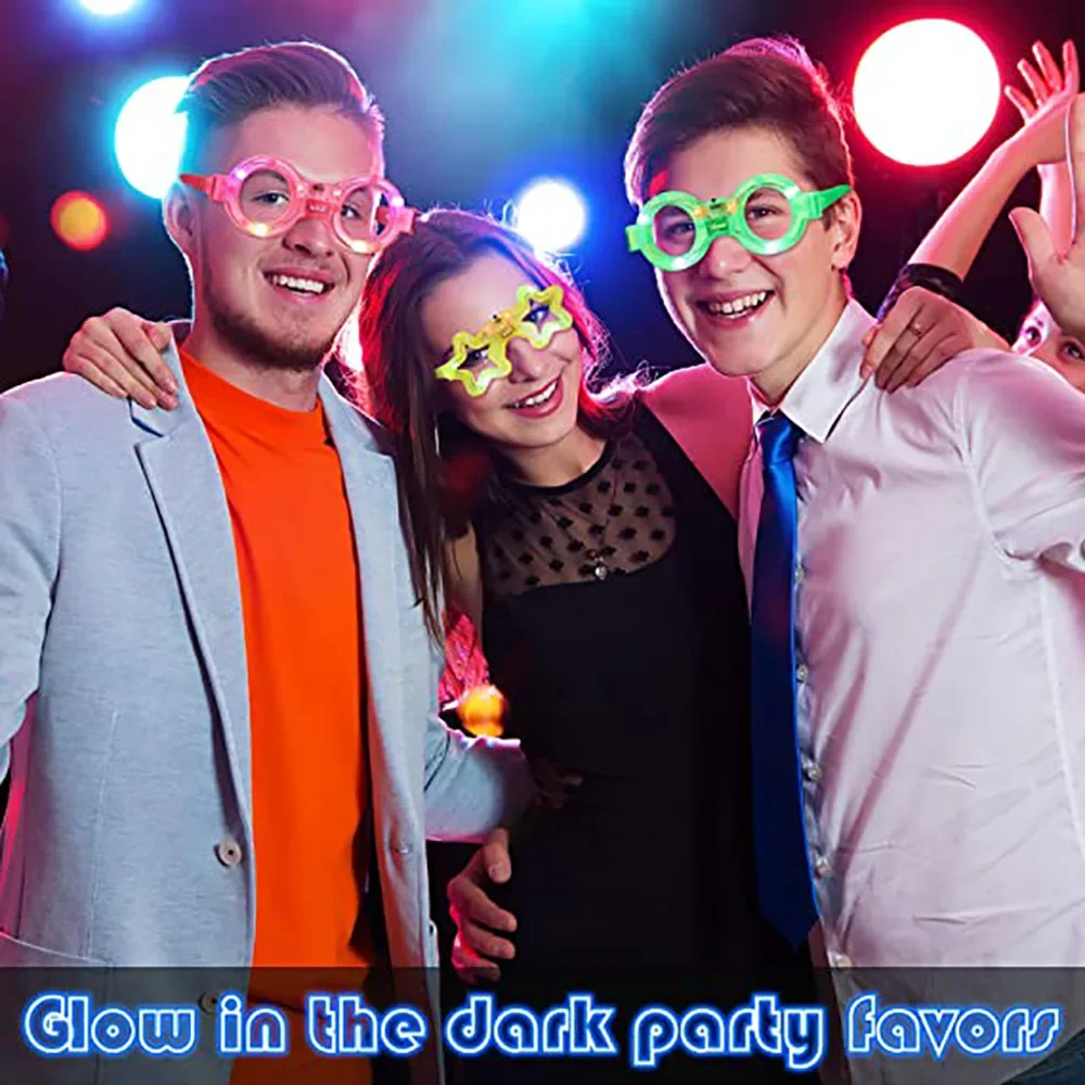LED-Neon-Leuchtbrillen für Par – Glow In The Dark Party Glasses Bewertung und Preis
