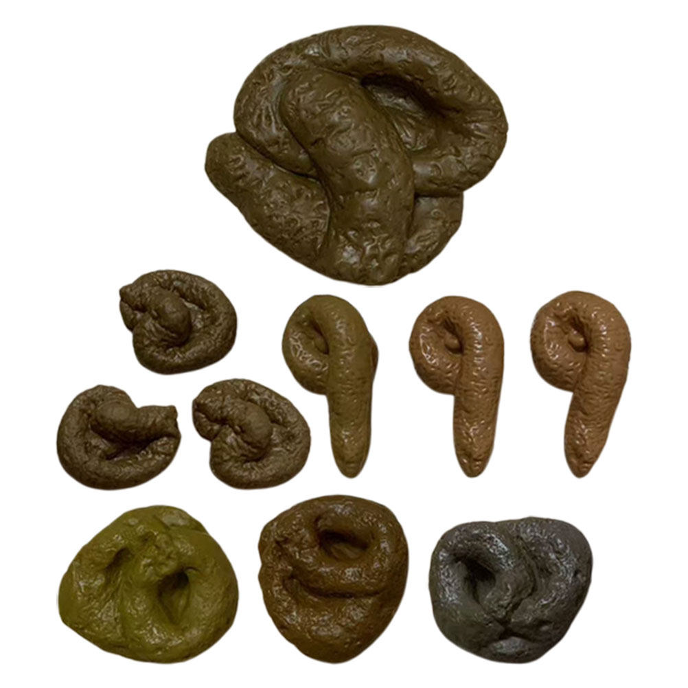 10 Stück Fake-Kot-Streich-Set, – Fake Poop Gag Gift Bewertung und Preis