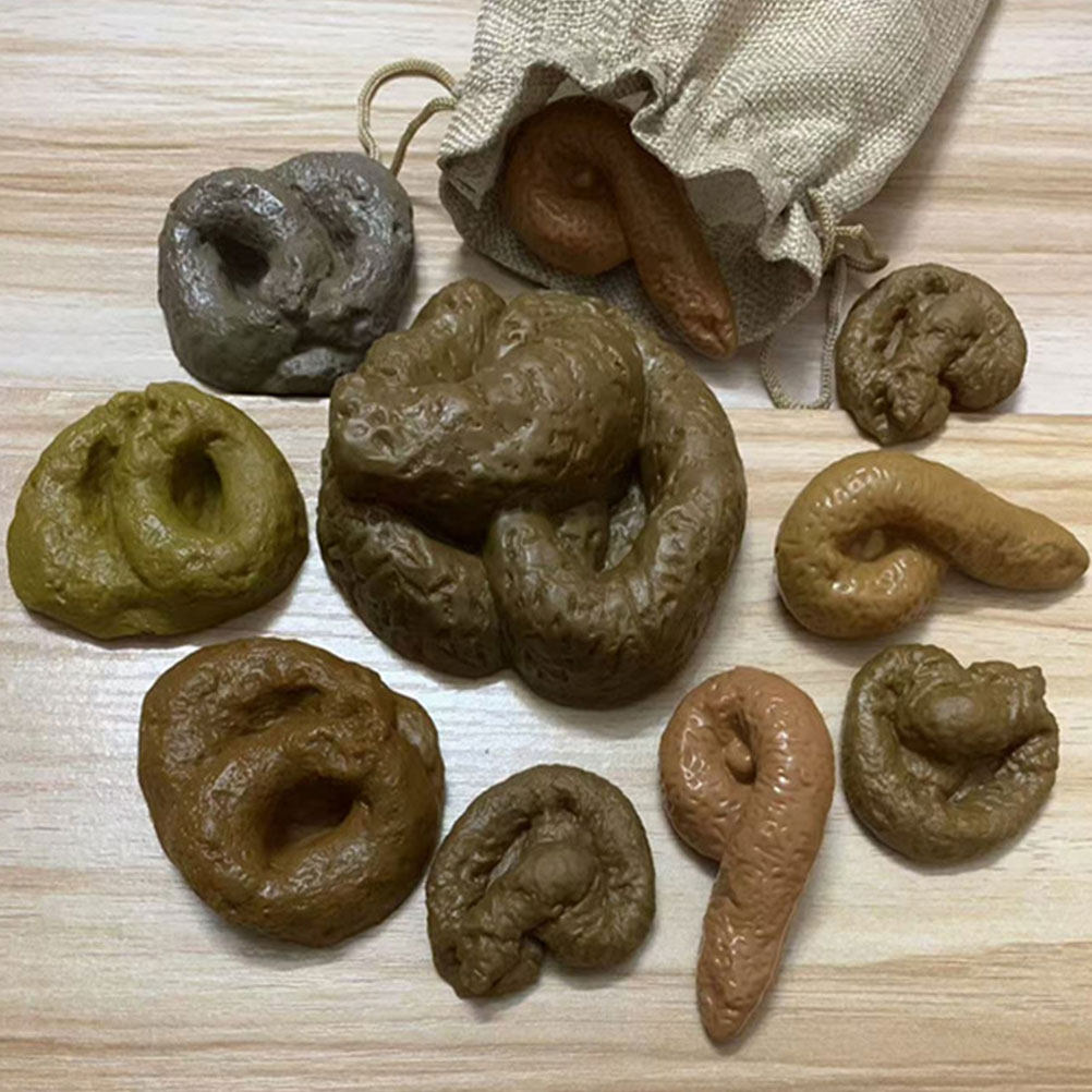 10 Stück Fake-Kot-Streich-Set, – Fake Poop Gag Gift Bewertung und Preis