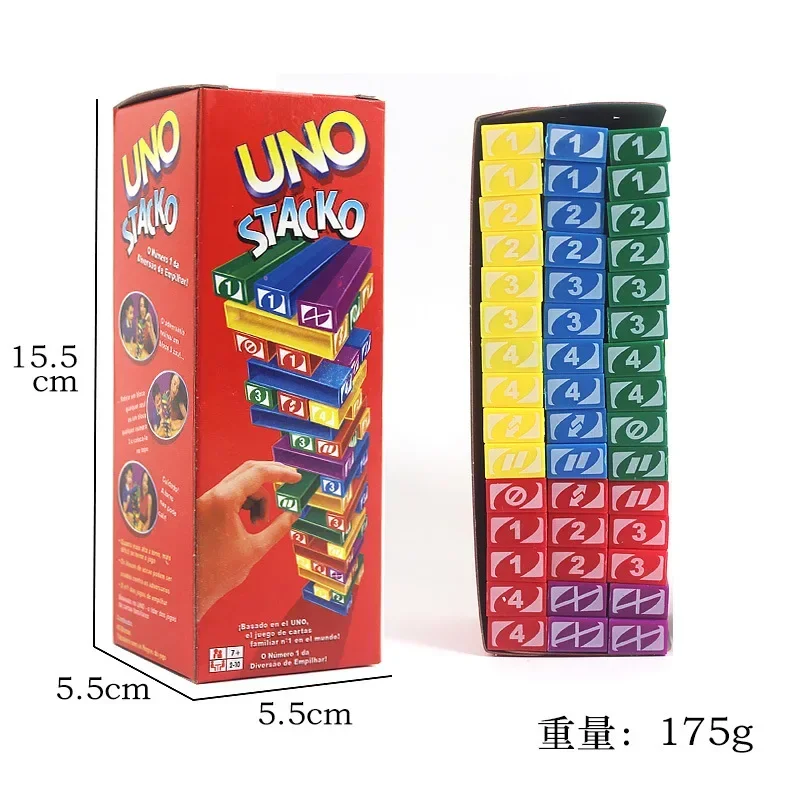 Mattel Stacko UNO Kartenspiel, – Novelty Gifts Bewertung und Preis