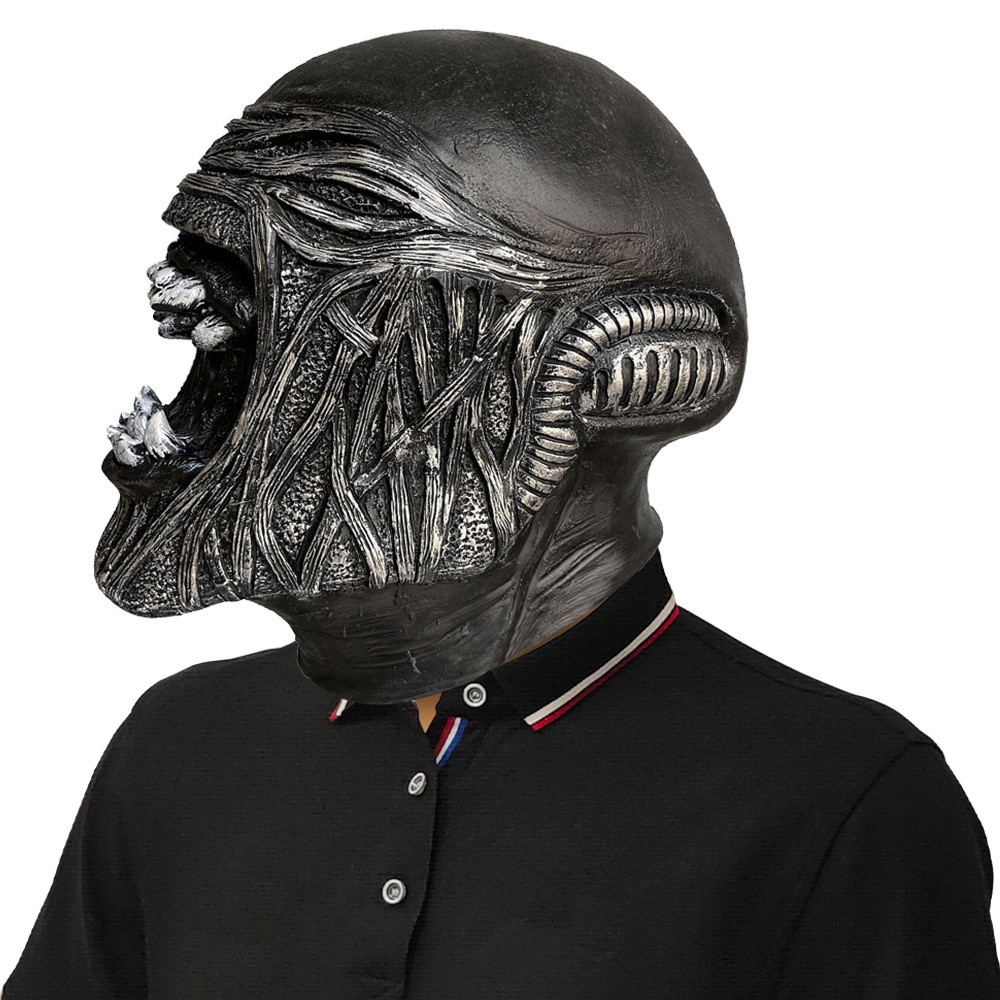 Alien Gruselmasken Latex-Kopfb – Latex Alien Mask Realistic Bewertung und Preis