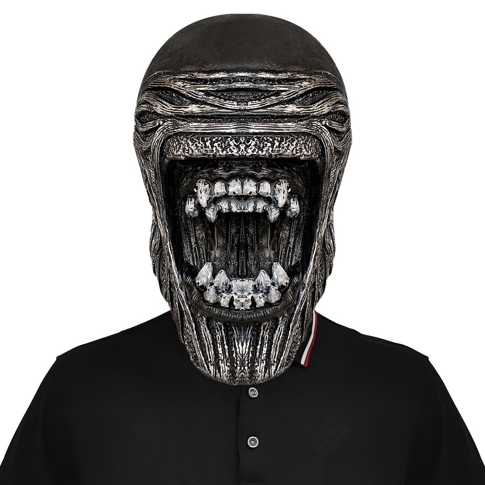 Alien Gruselmasken Latex-Kopfb – Latex Alien Mask Realistic Bewertung und Preis