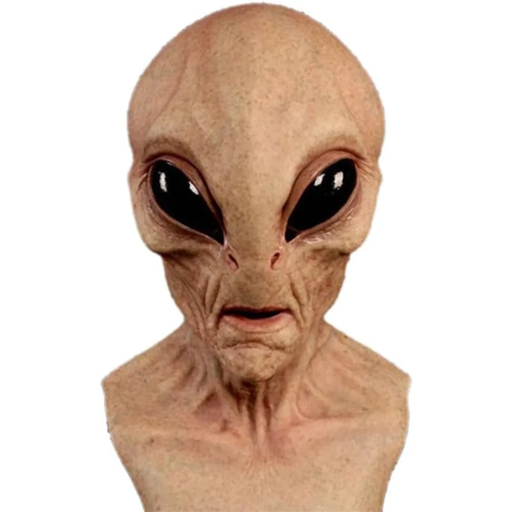 Heißer Verkauf Halloween-Kostü – Latex Alien Mask Realistic Bewertung und Preis