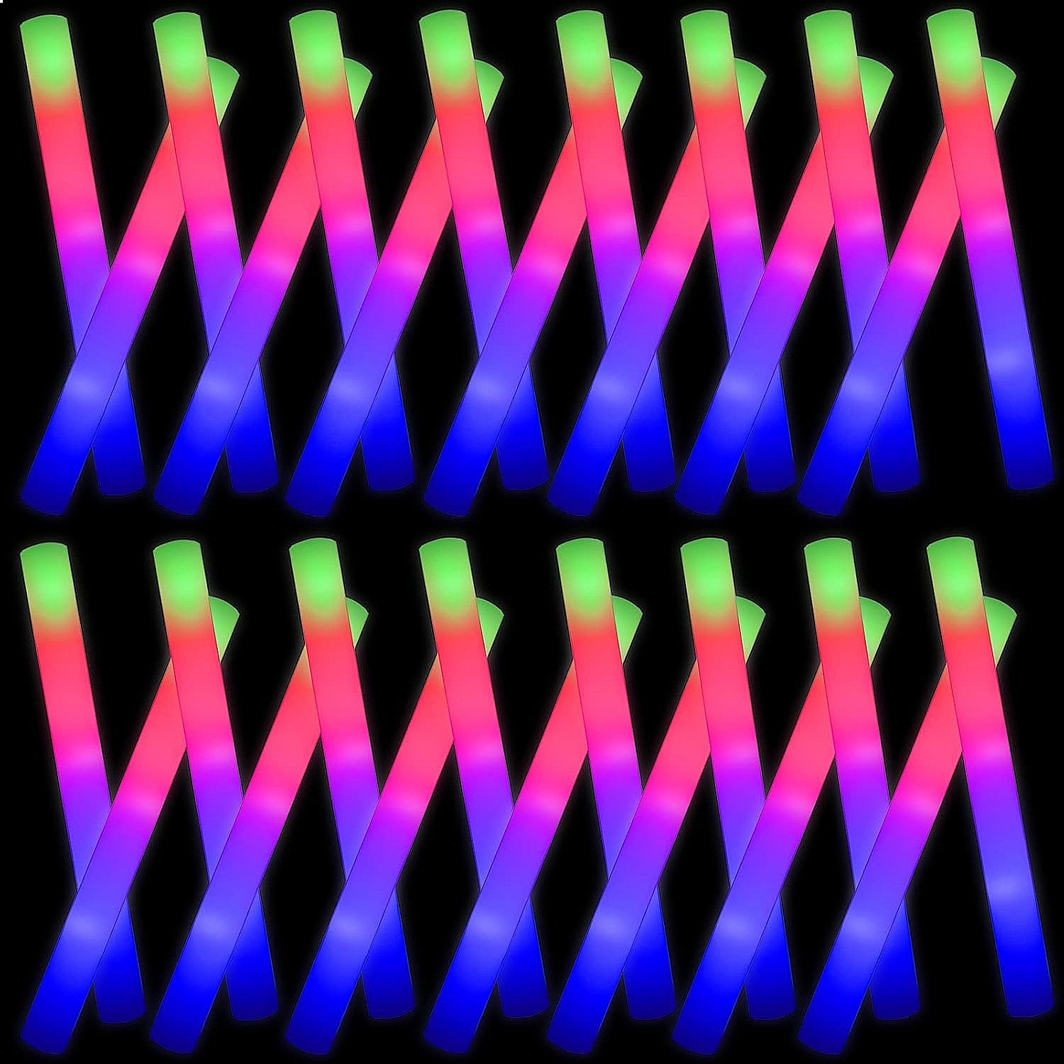 Leuchtstäbe im Großpack 102 St – Flashing Led Foam Sticks Party Bewertung und Preis