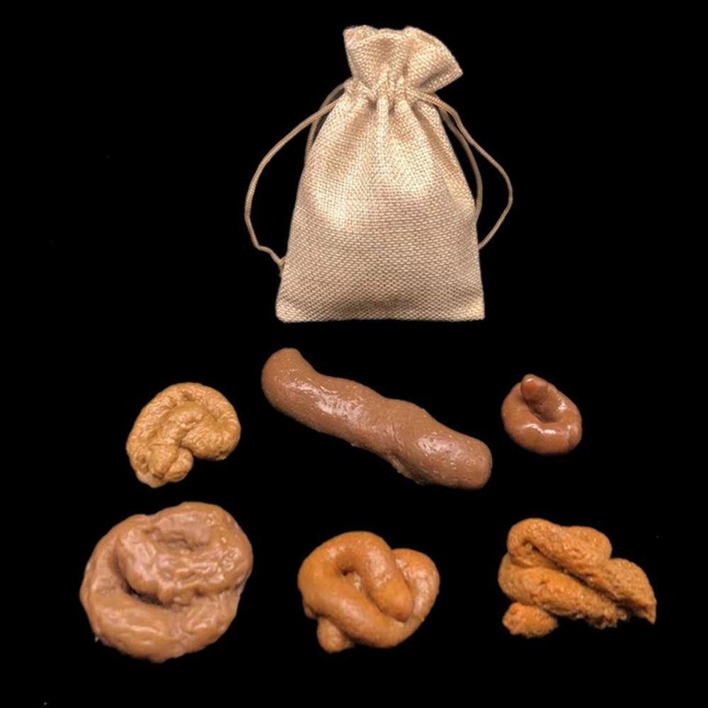 6 Stück Turd Unfug Antistress  – Fake Poop Gag Gift Bewertung und Preis