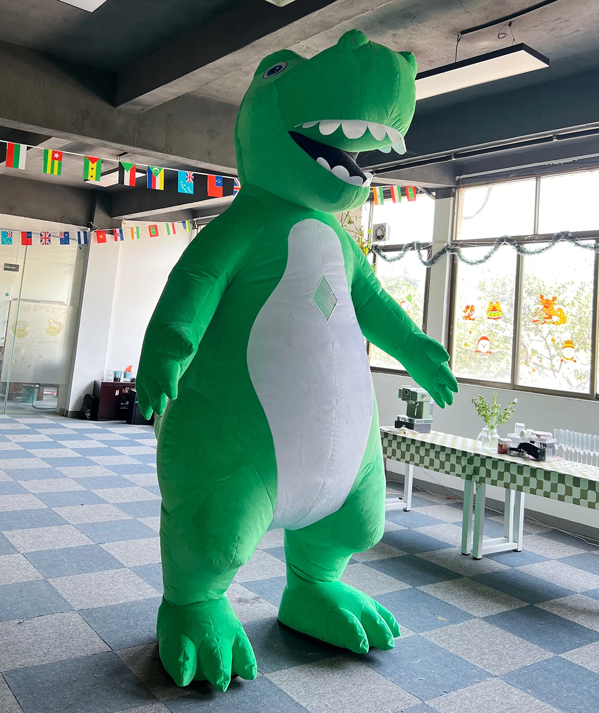 Unisex Plüsch Aufblasbares Din – Inflatable Dinosaur Costume Adult Bewertung und Preis