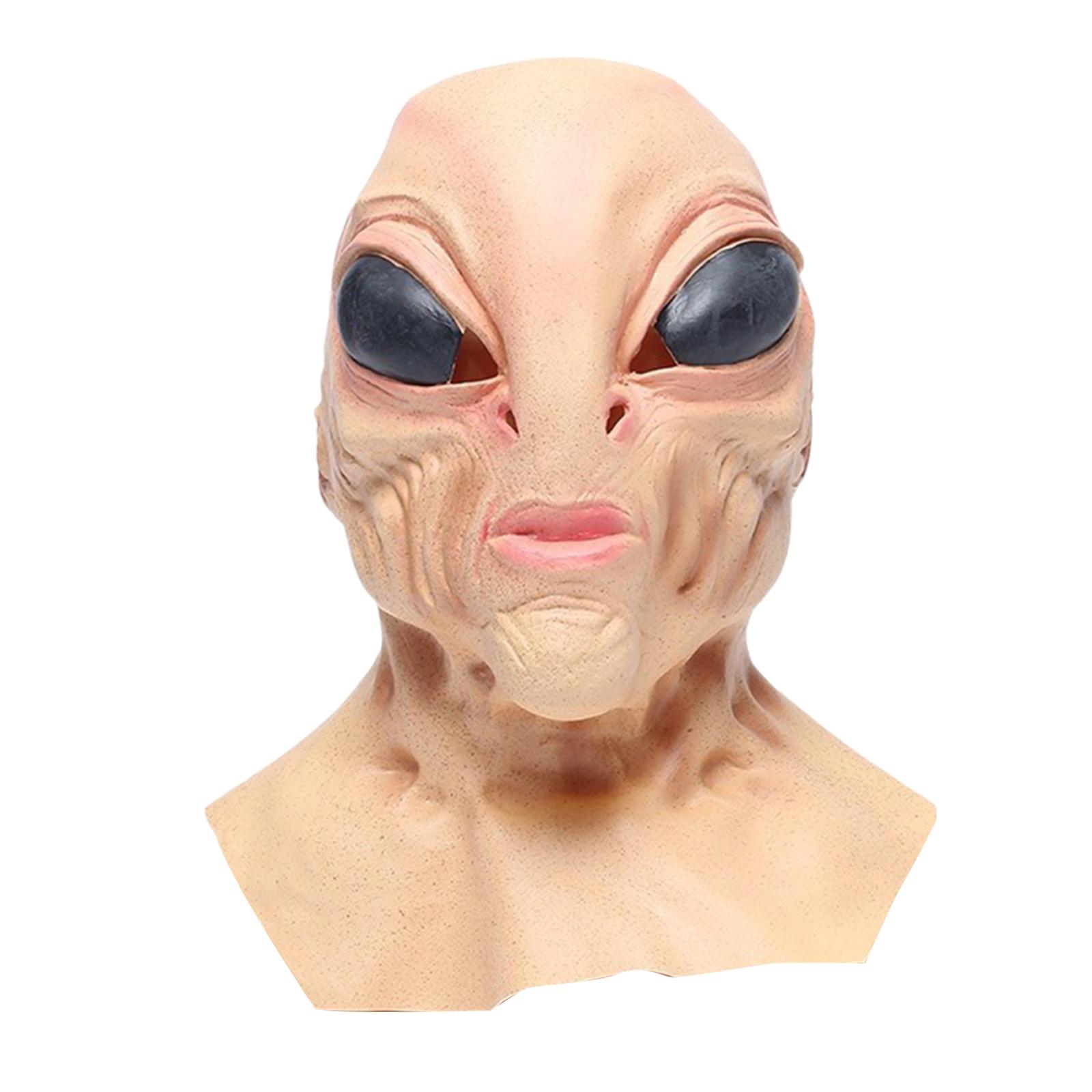 Latex-Alien-Maske, vollständig – Latex Alien Mask Realistic Bewertung und Preis
