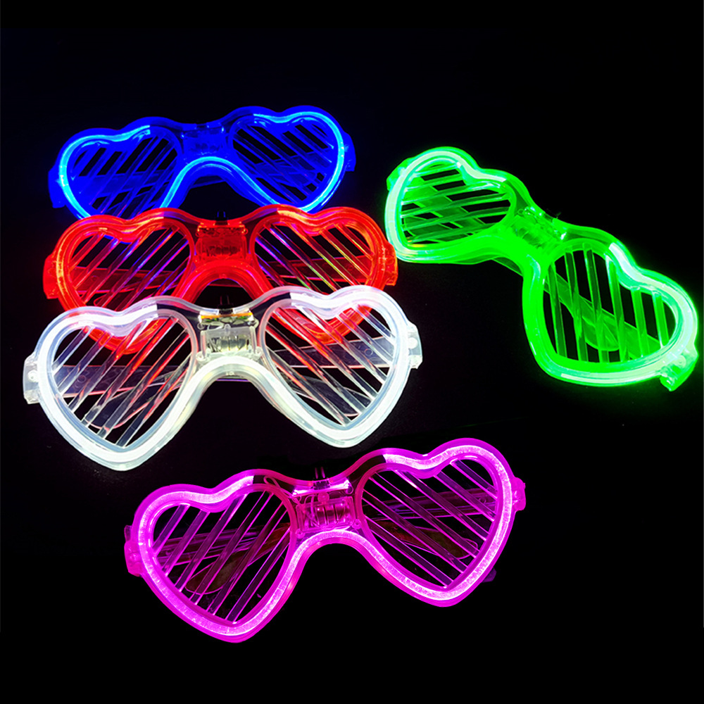 5/10/15/20/30 Stück LED-Neon-P – Glow In The Dark Party Glasses Bewertung und Preis