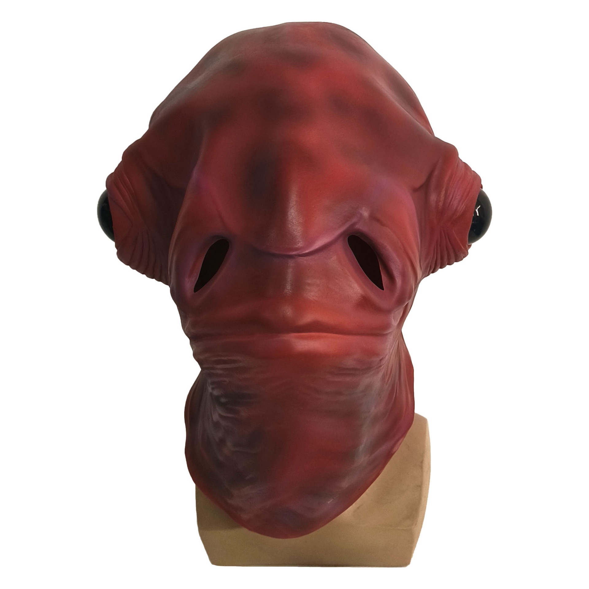 Realistische Rote Fisch-Alien  – Latex Alien Mask Realistic Bewertung und Preis