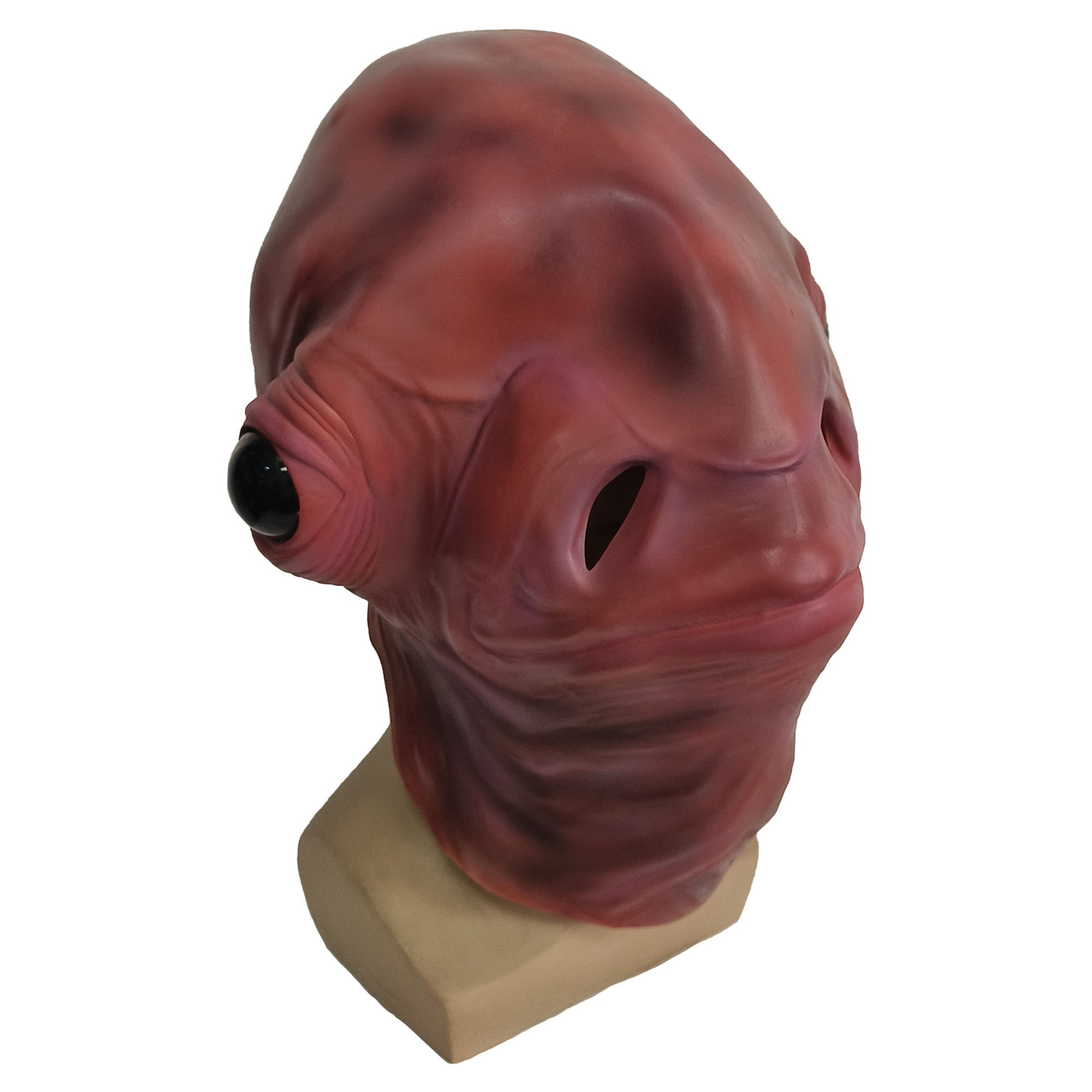 Realistische Rote Fisch-Alien  – Latex Alien Mask Realistic Bewertung und Preis