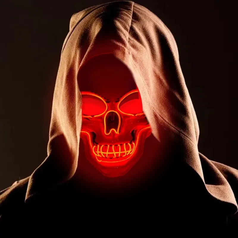 Neon maske führte leuchten Par – Led Purge Mask Halloween Bewertung und Preis